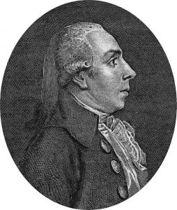 Porträt Johann Baptist von Alxinger