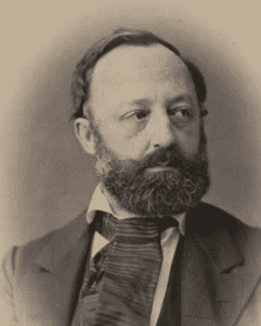 Gottfried Keller, ca. 1870. Foto: Johannes Ganz