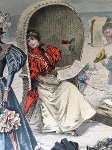 Motiv im Modebild No. 13 aus "Die Elegante Mode" vom 1. Juni 1896