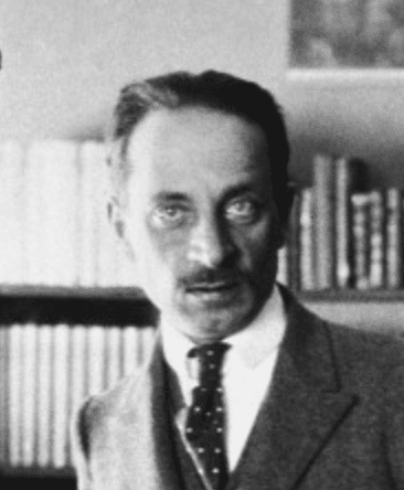 Porträt von Rainer Maria Rilke, 1917