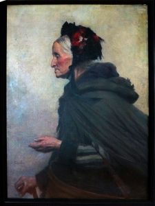 Die alte Modistin (La vieille Modiste") von Charles Lucien Léandre