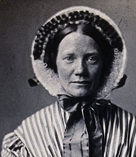Porträt einer Frau mit Haube, ca. 1860, von L. Haase, Berlin (Wellcome Collection, London)
