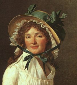 Porträt der Madame Seriziat 1795 von Jaques Louis David